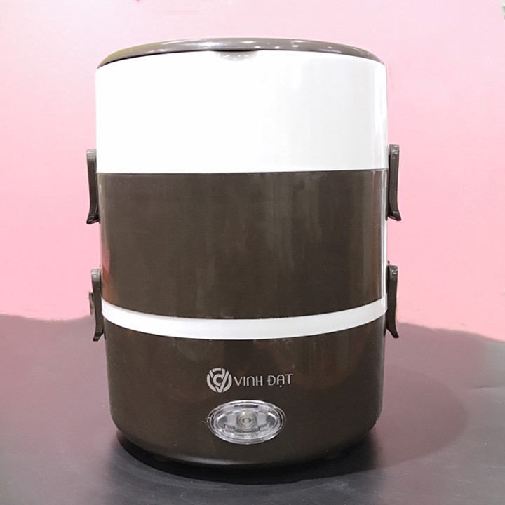 Cặp Lồng Ủ Cơm 3 Tầng Inox Cắm Điện - Cặp Lồng Giữ Nhiệt