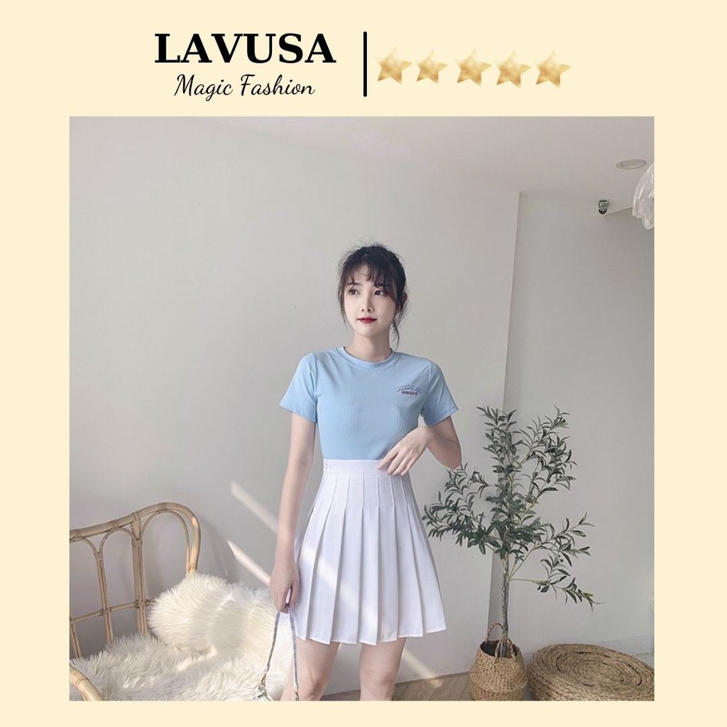 [ Mã FAGREEN55 giảm 10% tối đa 30K đơn 99K] Chân váy tennis xếp ly ngắn xòe Hàng quảng Châu LAVUSA | BigBuy360 - bigbuy360.vn