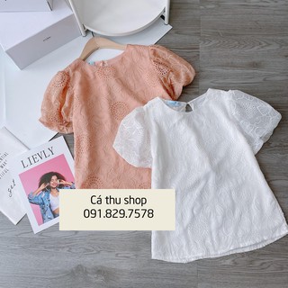 Áo hoa thô 2 lớp