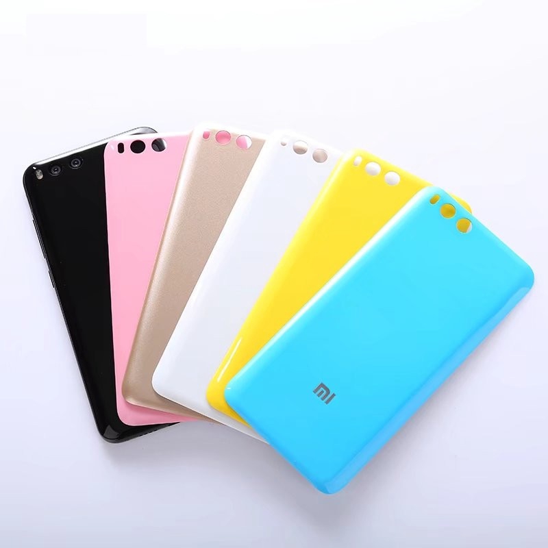 Mặt Lưng Điện Thoại Bằng Nhựa Bóng Thay Thế Chuyên Dụng Cho Xiaomi Mi 6 Mi6 M6 Xiaomi6