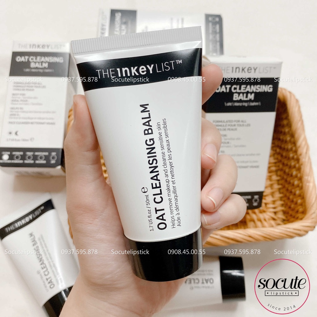 Sáp tẩy trang Oat Cleansing Balm THE INKEY LIST