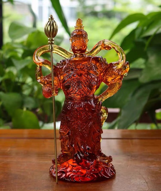 Bộ tượng 12 vị Dược Xoa lưu ly 15cm