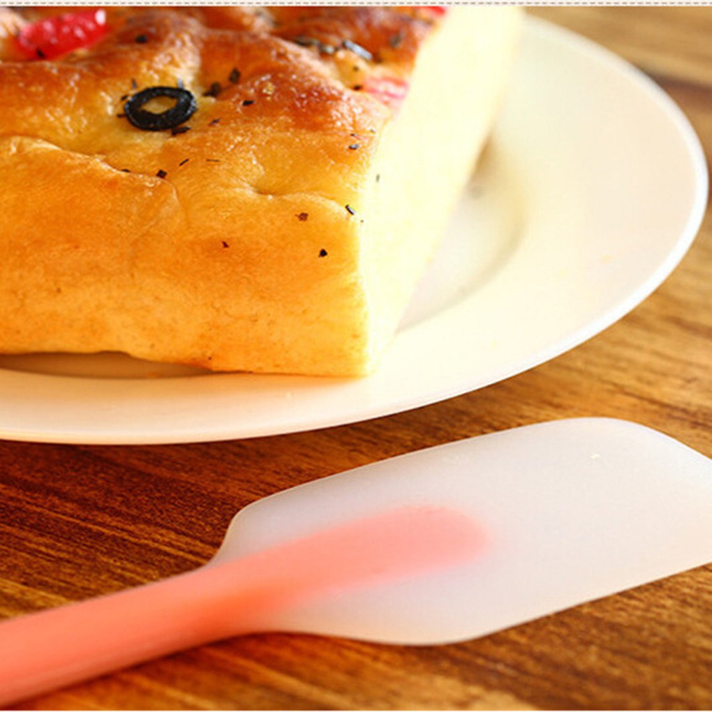 Muỗng silicone đánh kem làm bánh