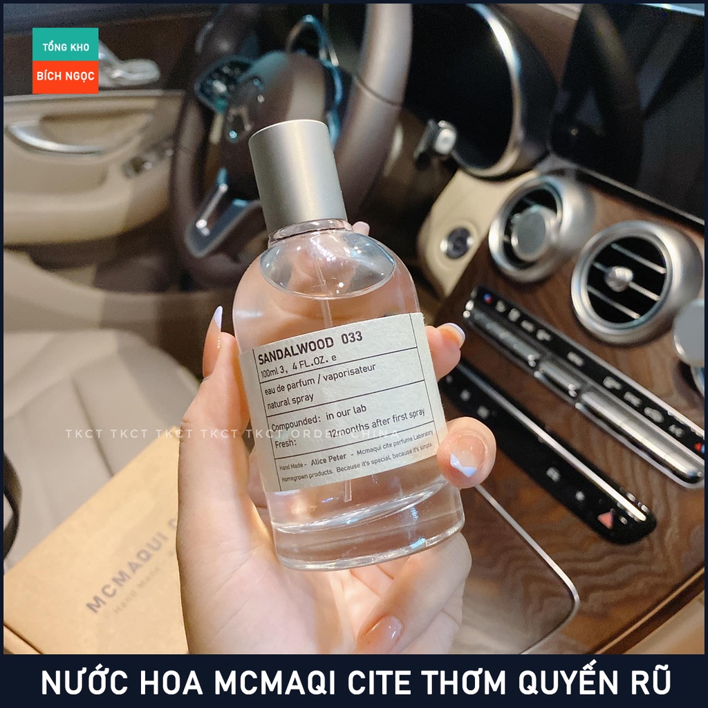 Nước Hoa MCMAQI CITE THƠM QUYẾN RŨ NHẸ NHÀNG LƯU HƯƠNG LÂU Nước Hoa Nữ Mcmaqui Cite Handmade Chính Hãng Body Mist 100ml