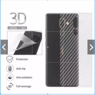 [Huawei P30 / P30 Pro / P30 Lite / P40 / P40 Lite] Mặt sau da carbon trong suốt Garskin Carbon PRO 3