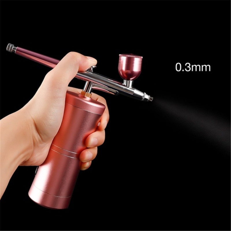 (Hàng Mới Về) Bộ Súng Phun Sơn Mini Có Thể Sạc Lại Qua Cổng Usb 7.4v | BigBuy360 - bigbuy360.vn