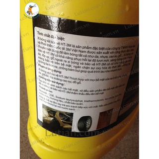 Dung dịch bóng lốp HT3M can 4.5L