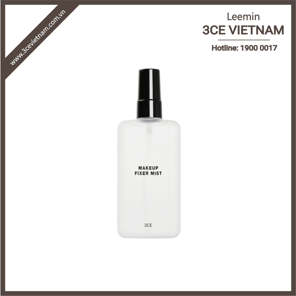 Xịt khóa lớp nền trang điểm 3CE MAKEUP FIXER MIST - 3CE VietNam Leemin