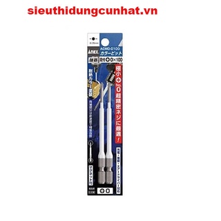 Vỉ 2 mũi vít acmd-0100 anex nhật bản