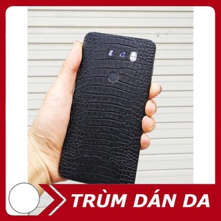 [DÁN DA] Miếng Dán Da LG V30, LG V35 - DA THẬT 100% - MIỄN PHÍ KHẮC
