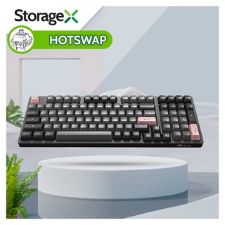 [Chính Hãng] Bàn phím cơ AKKO 3098 ASA – Black Pink , hotswap , lót foam tiêu âm
