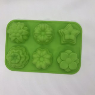 Khuôn Silicon Hoa 3d Đổ Thạch/ Socola