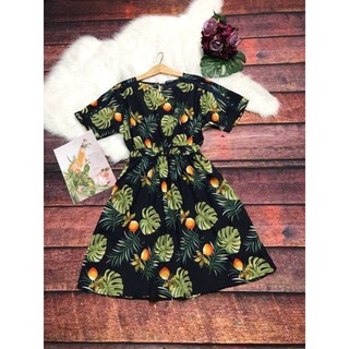 Đầm lụa hoa size M,L,XL giá 160k