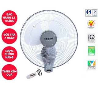 Quạt Treo Tường Senko Có Remote TR1683 - HÀNG CHÍNH HÃNG (Giao Màu Ngẫu Nhiên)