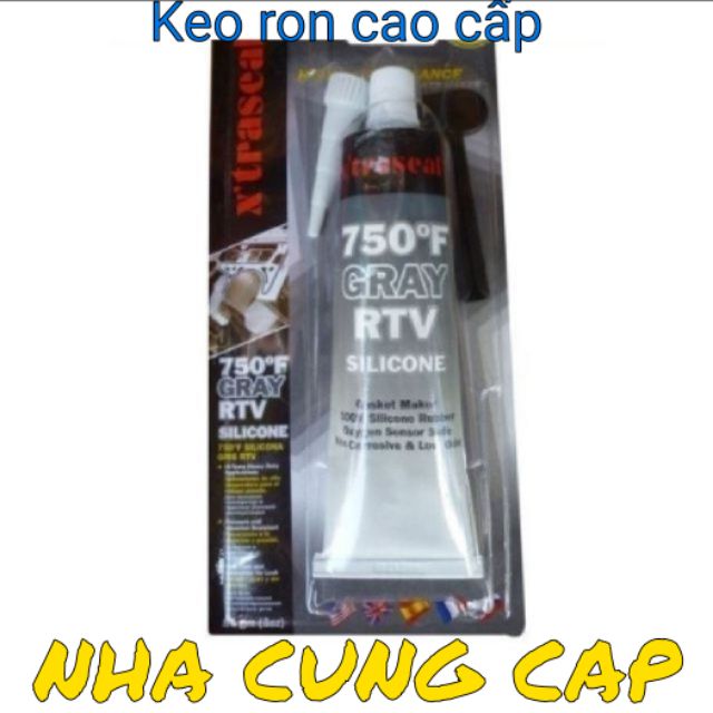 (GIÁ HỦY DIỆT) Keo ron RTV Silicone 85g