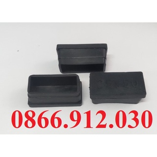 Bộ 10 chiếc chụp KT 25x50_bịt trong cao su bịt chân bàn ghế, nút chống xước, nút bít ống sắt, chụp nhựa