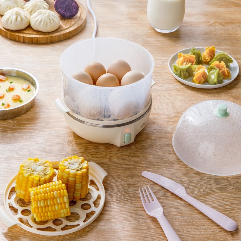 Nồi Hấp Hai Tầng Mini Bear Chính Hãng ZDG-B14Q1