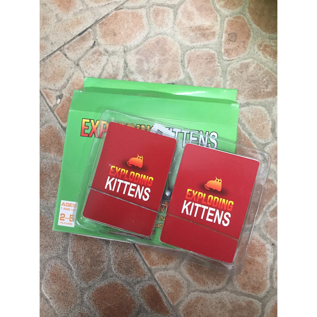 Bài Mèo nổ Exploding Kittens