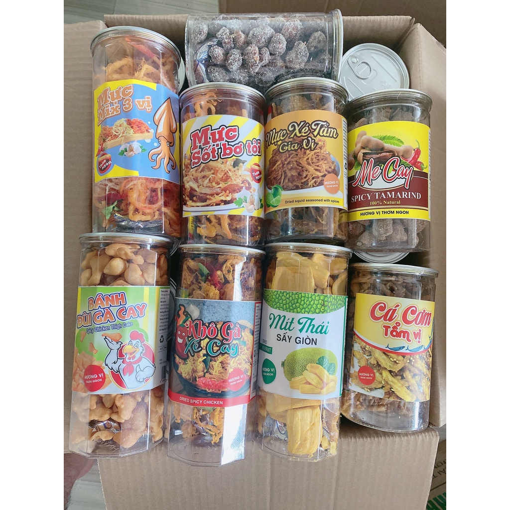 đồ ăn vặt các loại