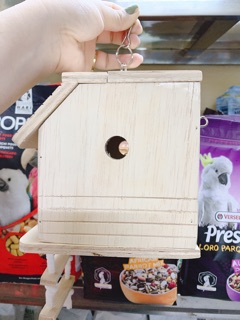 Nhà gỗ dành cho Chim,Vẹt size nhỏ