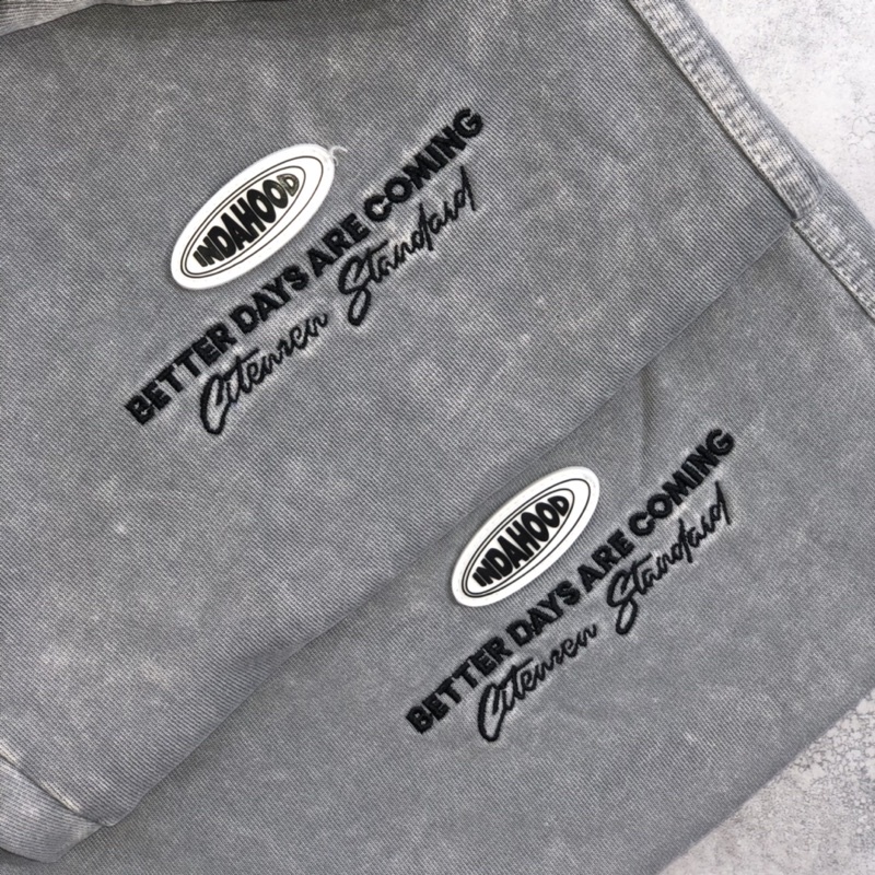 Quần SWEATPANT WASH LIGHT GREY INDAHOOD
