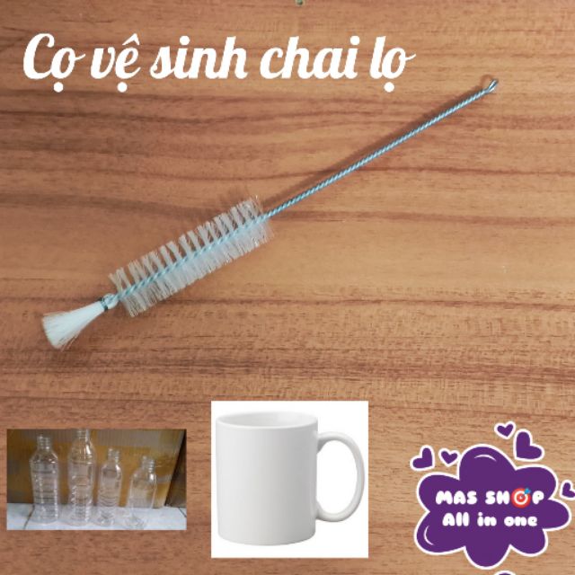 Cọ rửa vệ sinh làm sạch chai, lọ (cốc/ca/ly nước)