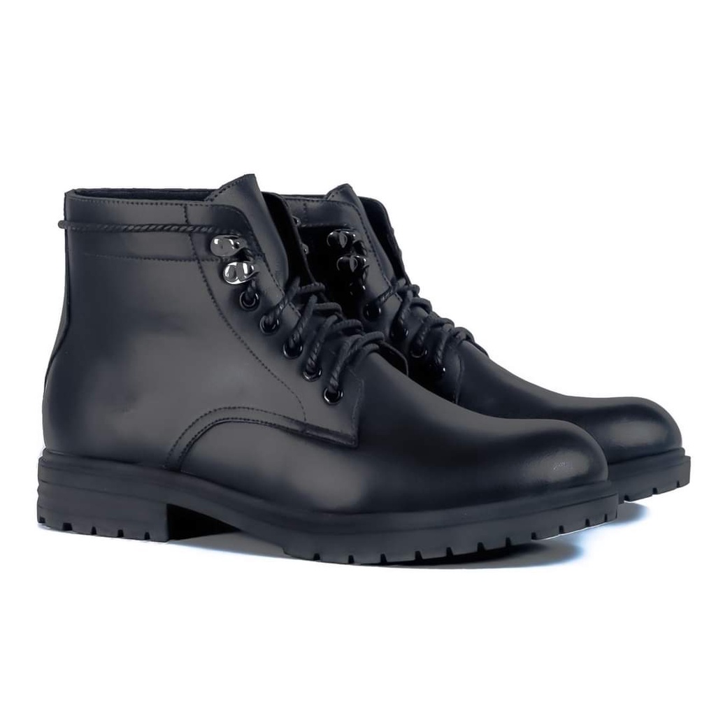 Giày Boots Doc.025 Full Black ⚡ CỰC XỊN ⚡ size 38->43 Sunor Shoes Bảo hành 1 năm