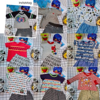 Bộ áo quần bé trai gái size 90