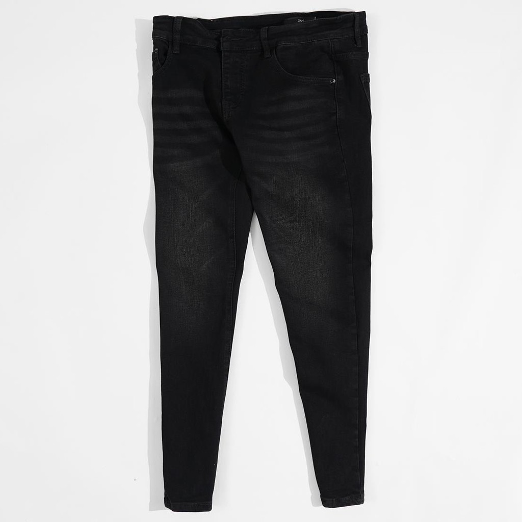 Quần jeans nam local brand 360 BOUTIQUE màu đen - Made in Vietnam