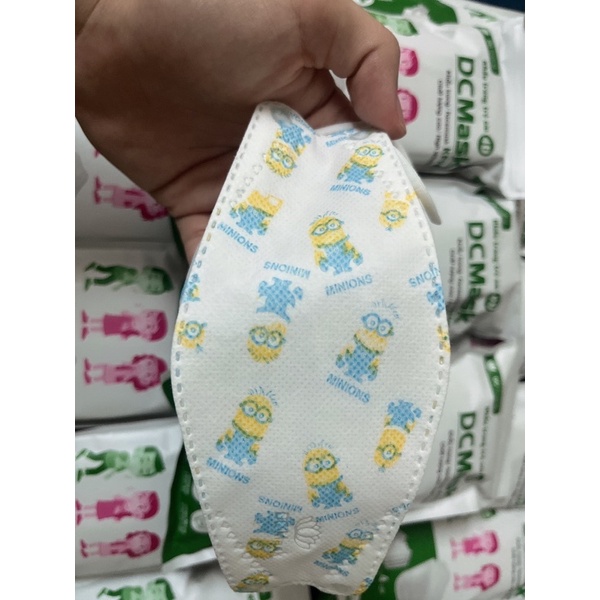 (COMBO) 10 CHIẾC Khẩu trang KF94 EM BÉ DC Mask 4 Lớp Chống Bụi Mịn Và Kháng Khuẩn Hàng Cao Cấp