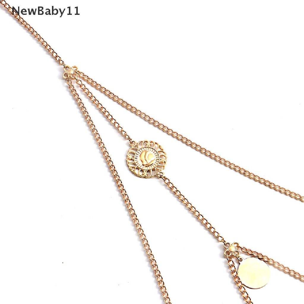 Chuỗi Vòng Đeo Đùi Nhiều Lớp Trang Trí Cho Nữ