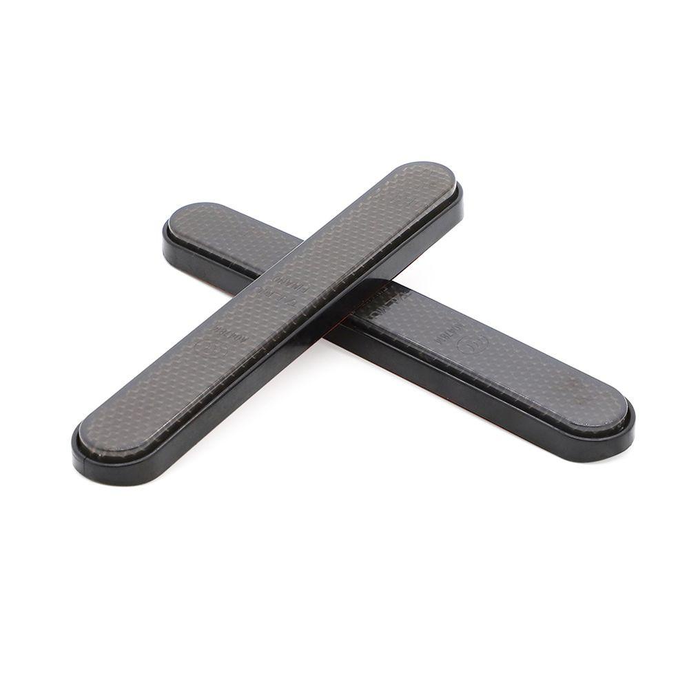 SUYO Set 2 Biển Cảnh Báo Phản Quang Gắn Phuộc Trước Xe Mô Tô Harley