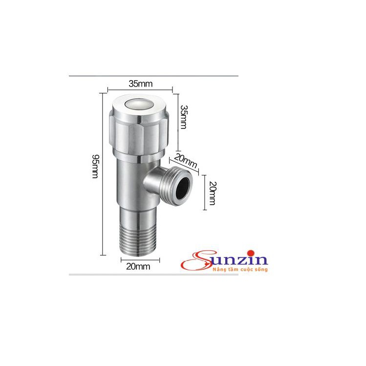 Van điều chỉnh áp lực nước dành cho nhà cao tầng, chất liệu inox 304, tặng 1 cuộn băng tan - HV Store 991