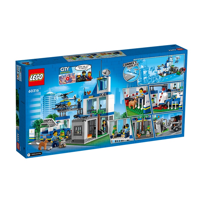 Đồ Chơi LEGO CITY Trạm Cảnh Sát Thành Phố Lego City 60316