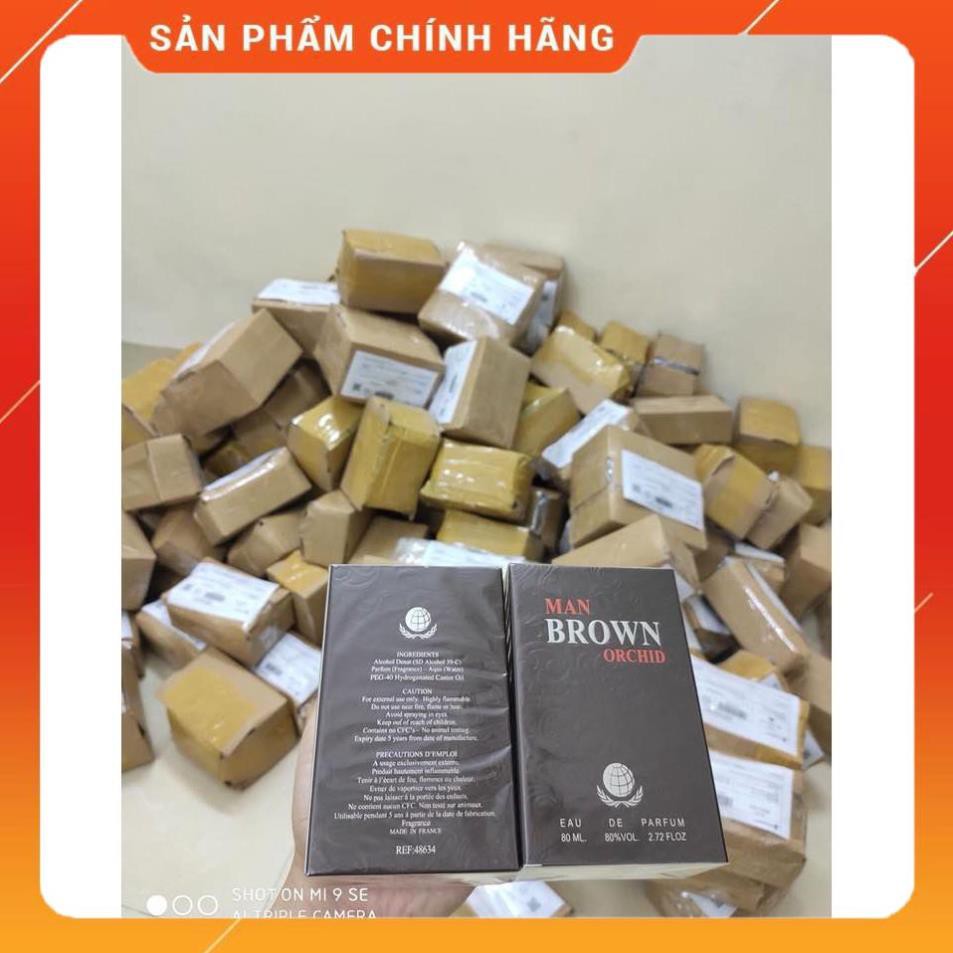 Nước Hoa Nam Cao Cấp Dark Brown 100ml Bản Cao Cấp  Cực Thơm
