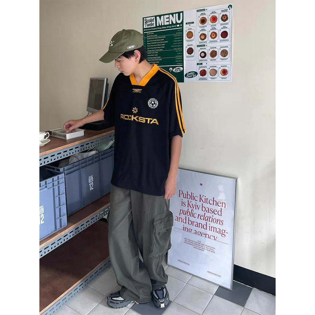 Áo Thun Nam Tay Ngắn In Chữ Phong Cách vintage