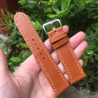 [DA THẬT] Dây Đồng Hồ Da Bò Ý Handmade Cao Cấp