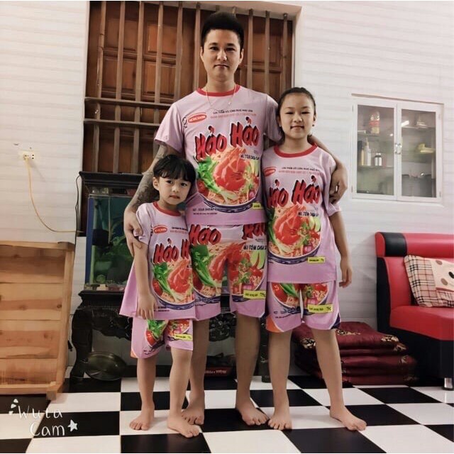 [Mã SHOPGF091 giảm 20% đơn 150k] Quần áo mỳ tôm hảo hảo chất đẹp đủ size trẻ con đến người lớn | BigBuy360 - bigbuy360.vn
