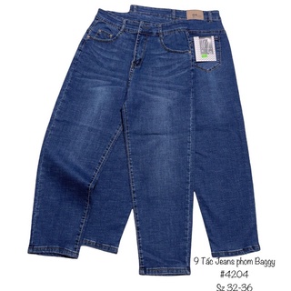Quần jean form 9 tấc Bigsize