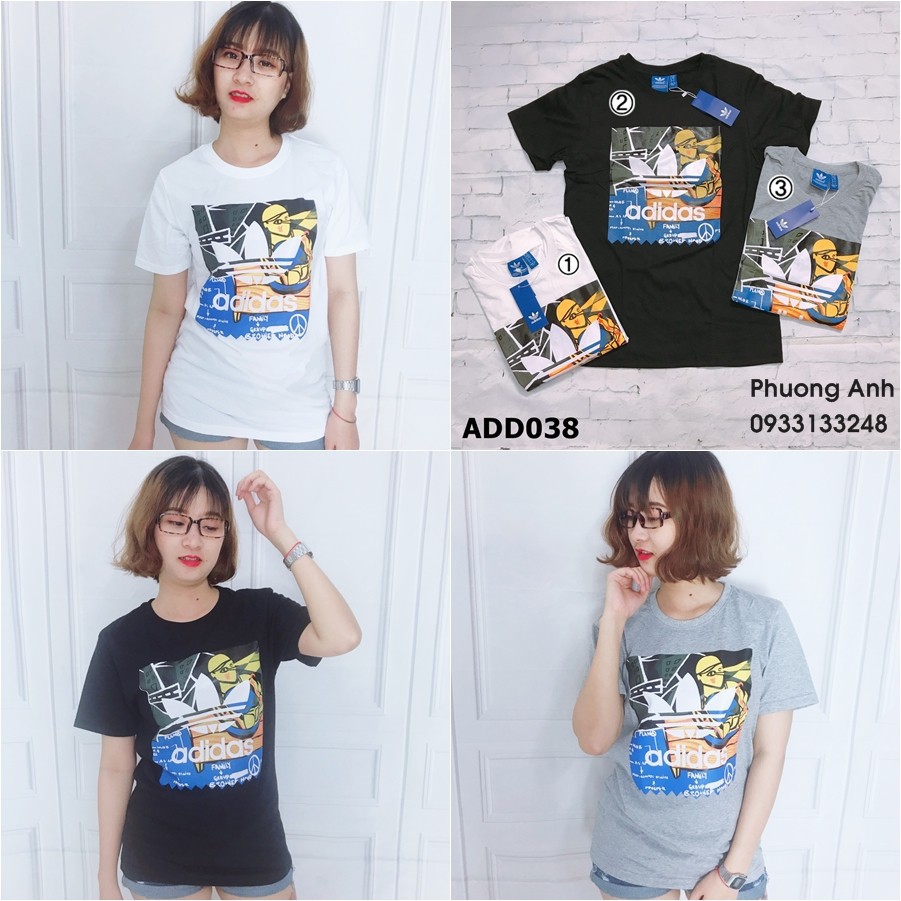 Áo thun Thái Lan ADD038, unisex Nam Nữ | Shopee Việt Nam. Mẫu mới 2019. Còn hàng