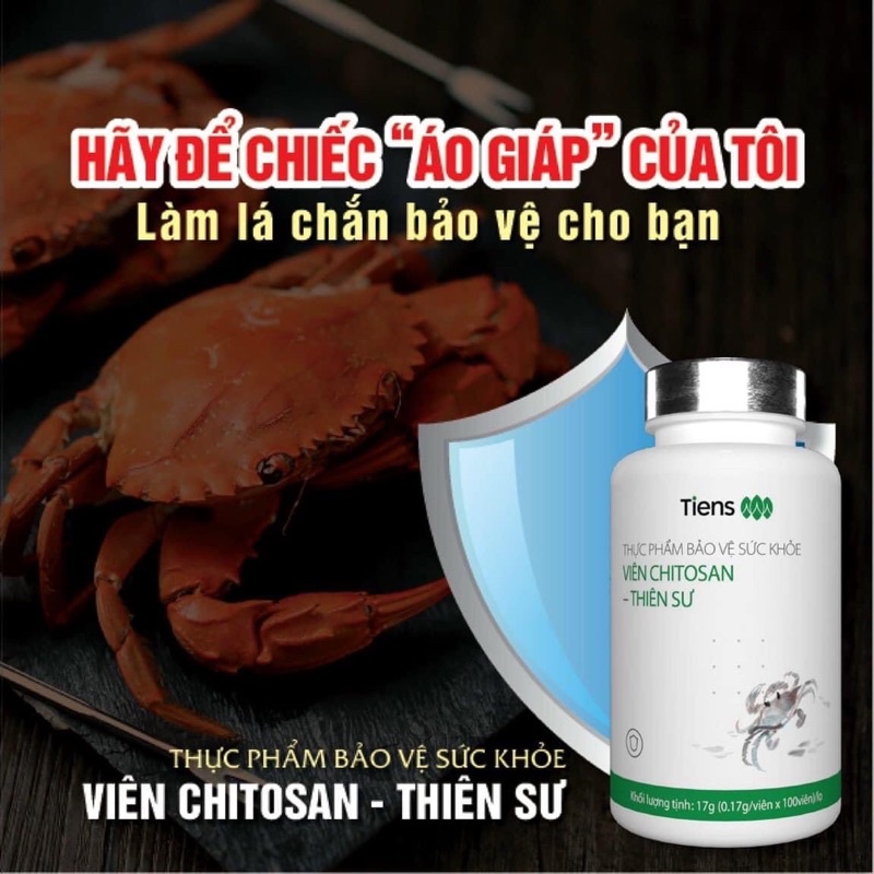 VIÊN CHITOSAN TIENS