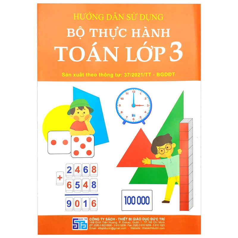 Bộ Thực Hành Toán Lớp 3 - 2022 (Phần 1)