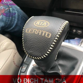 [sales sập sàn] Bọc Cần Số, Tay Phanh xe KIA CERATO/K3 SỐ TỰ ĐỘNG 2019-2022. DA BÒ NHIỀU MÀU SẮC