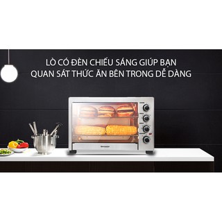 Lò nướng Sharp EO-A384RCSV-ST 38 lít