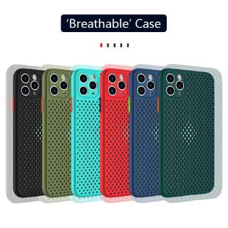 Ốp điện thoại có lỗ thoáng khí cho iPhone 11 Pro MAX XS max