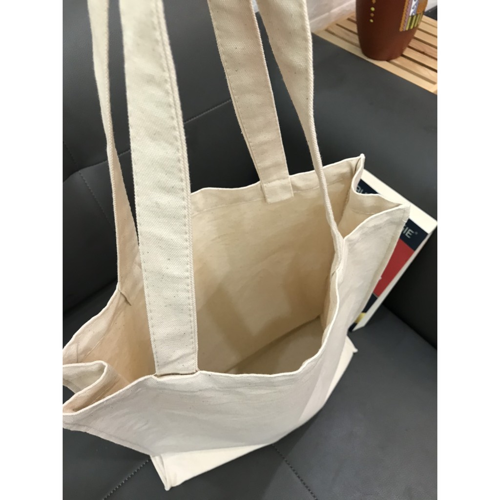 Túi vải tote, túi vải canvas trơn T12