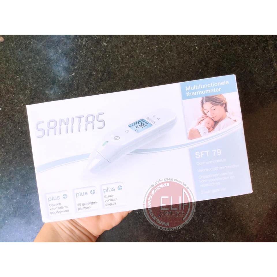 Nhiệt kế điện tử SANITAS SFT79 - hàng nội địa Đức
