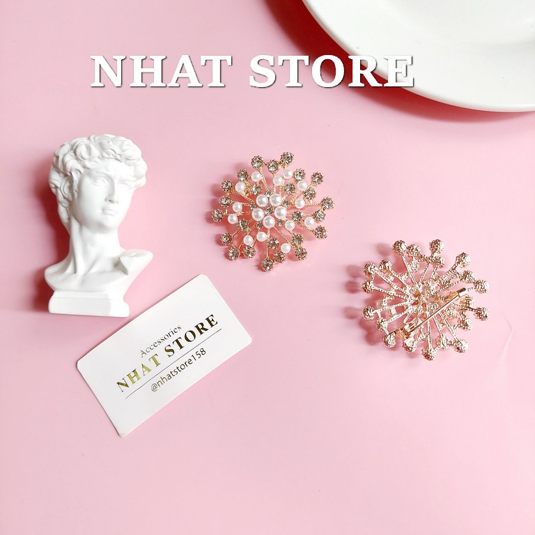 Trâm Cài áo Hình Hoa Phong Cách Hàn Quốc, Ghim Cài Áo Nhat Store Cho Nữ