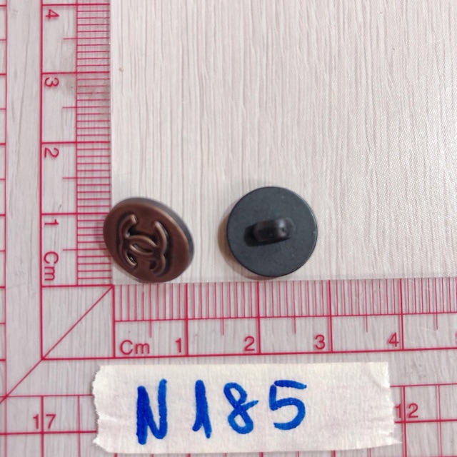 Combo 10 nút áo tròn hình N182-185