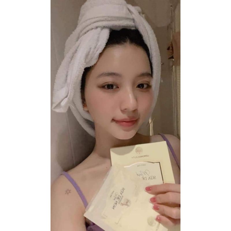 LEMON MASK -MẶT NẠ KHỔ QUA RỪNG , TẢO BIỂN , SỮA DÊ NON